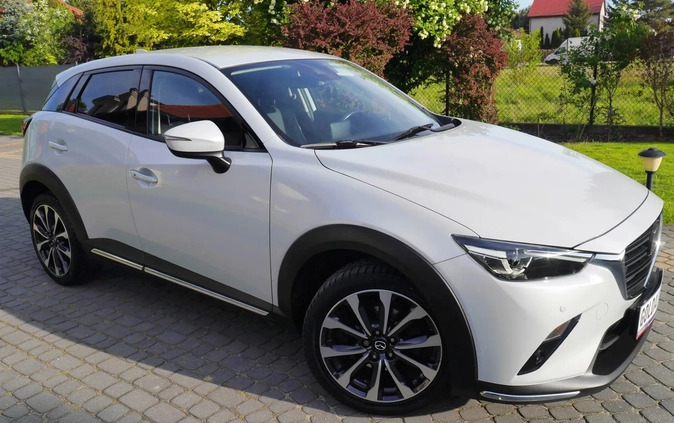 Mazda CX-3 cena 78900 przebieg: 116000, rok produkcji 2019 z Biała Podlaska małe 781